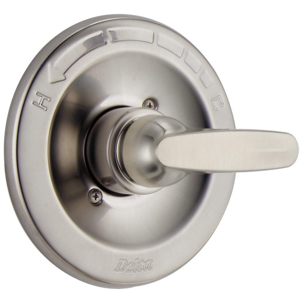 Photos - Other Bathroom Accessories Delta Faucet Foundations 13 Series SingleFunction Shower Valve Trim Kit Shower Handle  Shower Trim Kit Stainless BT1301 