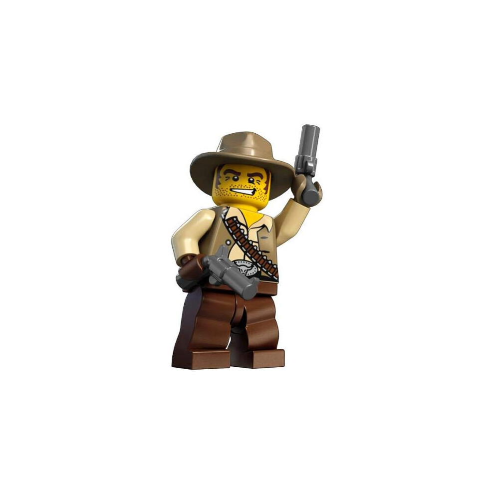 Collection de figurines LEGO S   rie 1 Mini figurine Cowboy en vrac