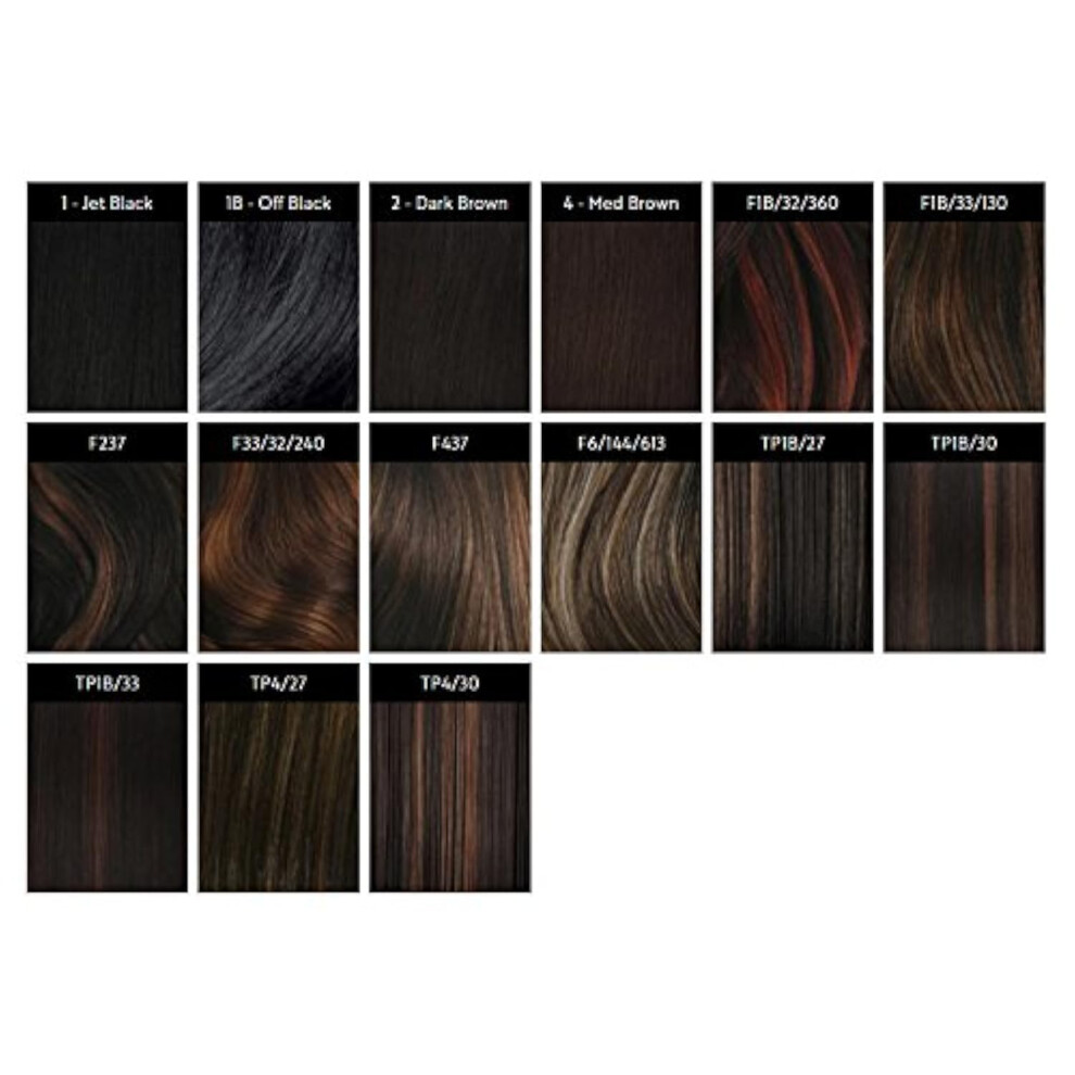 Buitengewone Vlechten Unisex Freetress Equal Synthetic Wig - Kim - 1B