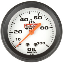 QuickCar Racing Products 611-6003 2-5/8"""" Diameter Oliedrukmeter
