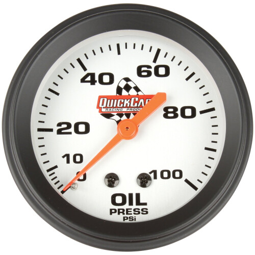 QuickCar Racing Products 611-6003 2-5/8"""" Diameter Oliedrukmeter
