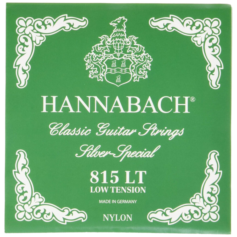 Hannabach Silver 652517 Series 815 Special Low Tension String Set For