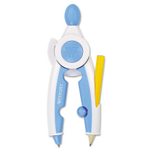 Westcott Soft Touch School Compass med mikrobanbeskyttelse forskellige farver