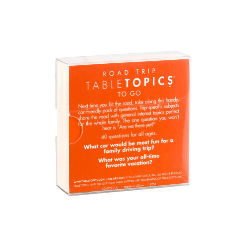 TableTopics für unterwegs: Road Trip 1