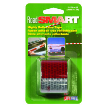 Incom RE800 DOT-C2 Red/Silver 1.5"""" x 4' High Visibility Reflective Sa