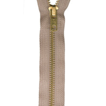 American & Efird YKK Υφασμάτινος Φερμουάρ 24", Μπεζ