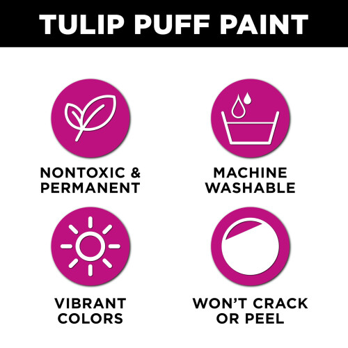 TULIP Πάστα Χρώματος Μηταλλικό Ασημί 4 Fl Oz (Συσκευασία 1) 1