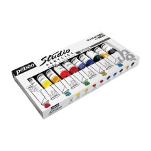 Pebeo Studio Viscozitate ridicata Acrilic Fin 28 Set de 10 piese de 10 x 20 ml 6 FL Oz