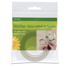 FloraCraft Blumenband, 0,5 Zoll x 60 Fu, Wei