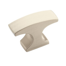 Amerock | Cabinet Knob | Satin Nickel | 1-1/2 inch (38 mm) Length | Conrad | 1 Pack | Drawer Knob | Cabinet Hardware