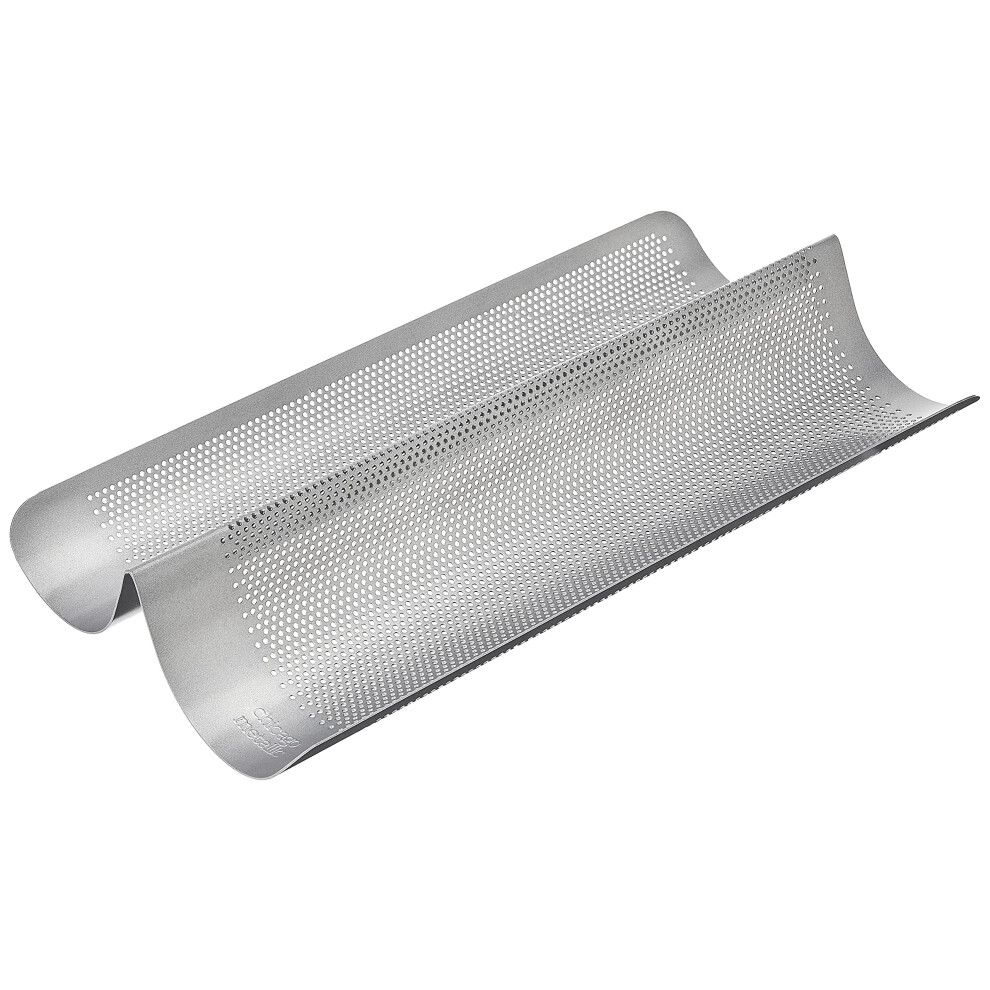 Chicago Metallic Commercial II Non-Stick Perforated French Bread Pan