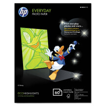 HP Everyday Photo Paper Glossy 5x7 i 60 ark (CH097A)