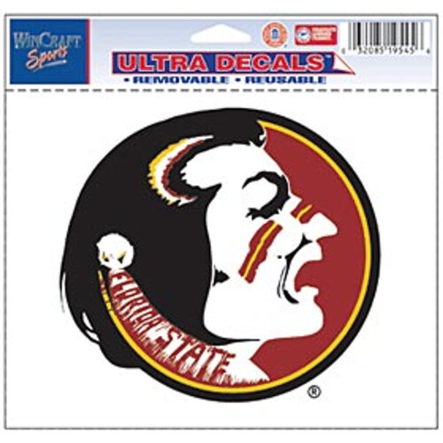 Florida State Seminole Decal 5x6 Ultra Color