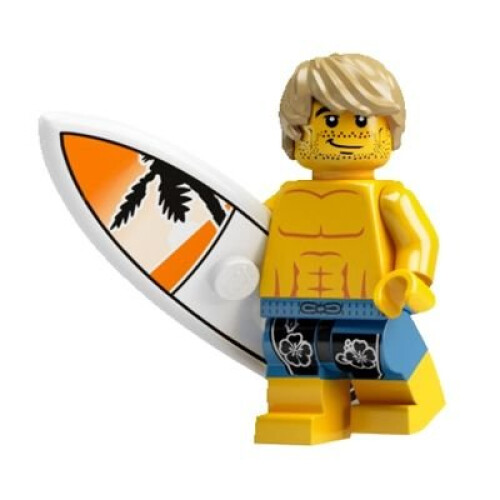 LEGO Συλλογή Minifigure LEGO Σειρά 2 - Αχρησιμοποίητος Minifigure Surfer Dude