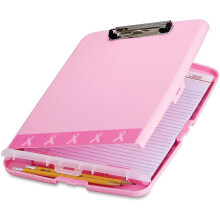 Ofi?erul de con?tientizare a cancerului de sn BCA Slim Clipboard Cutie de depozitare