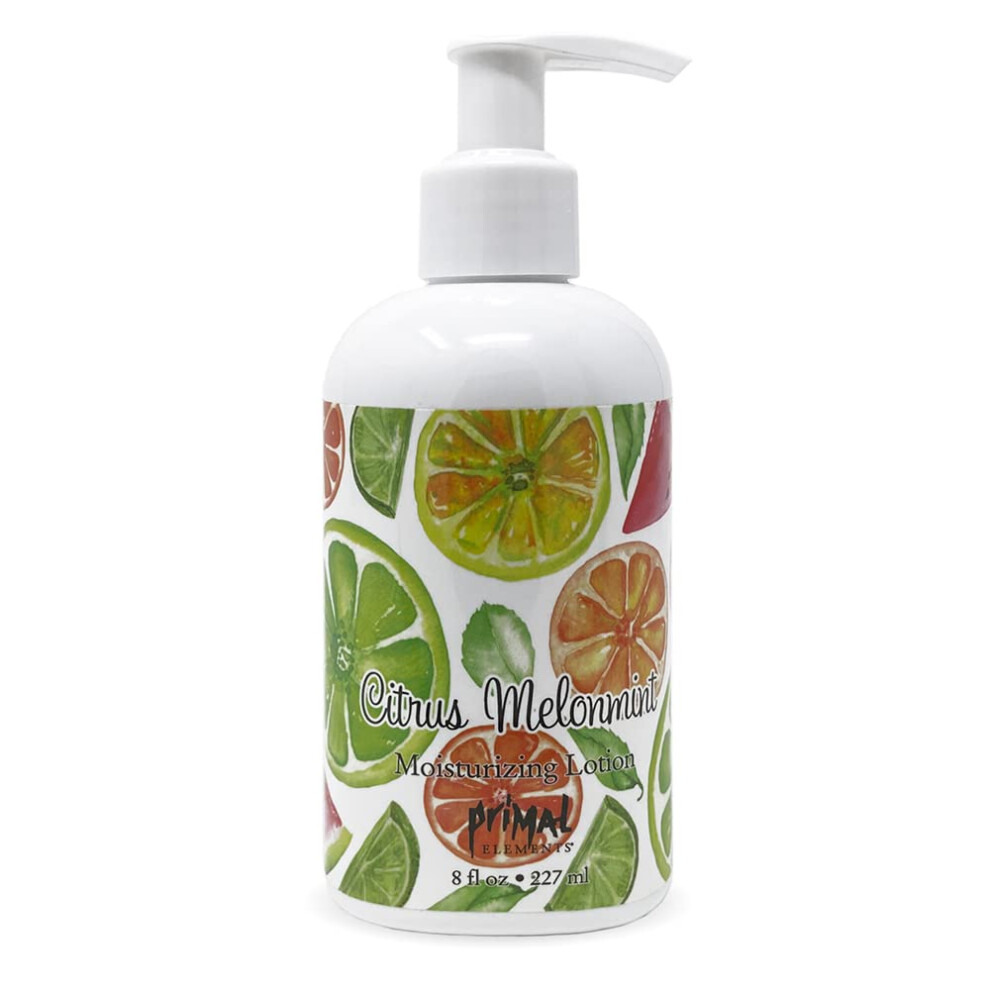 Primï¿½Relement Cream Primal Elements Shea Butter Lotion Hand And Body 8 Fl Oz (Pack Of 1) Citrus Melonmint
