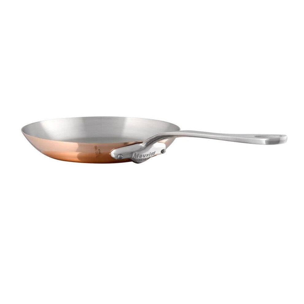 Mauviel M'Heritage 150 S 1.5mm Polished Copper & Stainless Steel Fryin-image-OPC-PFPJ85Y-NEW
