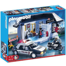 PLAYMOBIL-yhteensopiva - Yhdysvaltain t ydellinen poliisisetti (5013)