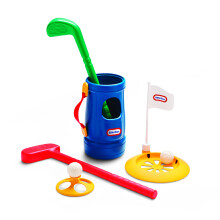 Little Tikes TotSports Grab N Go Golf - Blaues tragbares Golfset für Kleinkinder