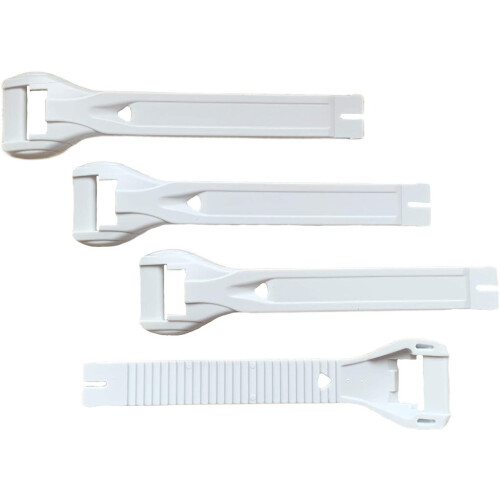 Gaerne SG-10/SG-12/Fastback Straps (MEDIUM) (WHITE)