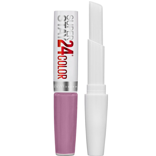 Maybelline Maybelline SuperStay 24 2-Step Υγρό Χρώμα Χειλιών, Lasting Lilac, 1 σετ 2