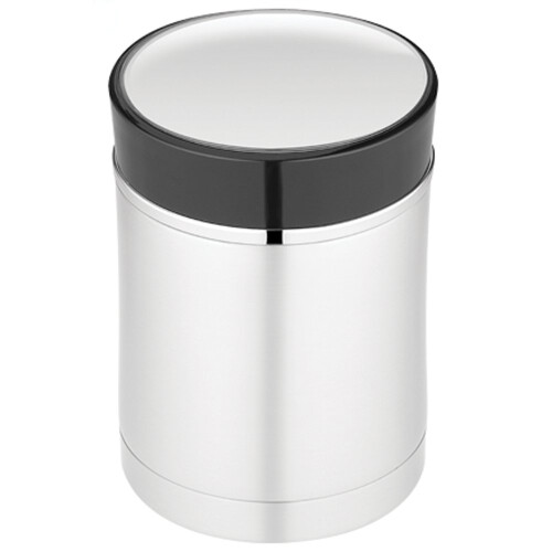 Thermos THERMOS Σακούλα Τροφίμων Ανοξείδωτη, 16 Ουγγιές, Μαύρη