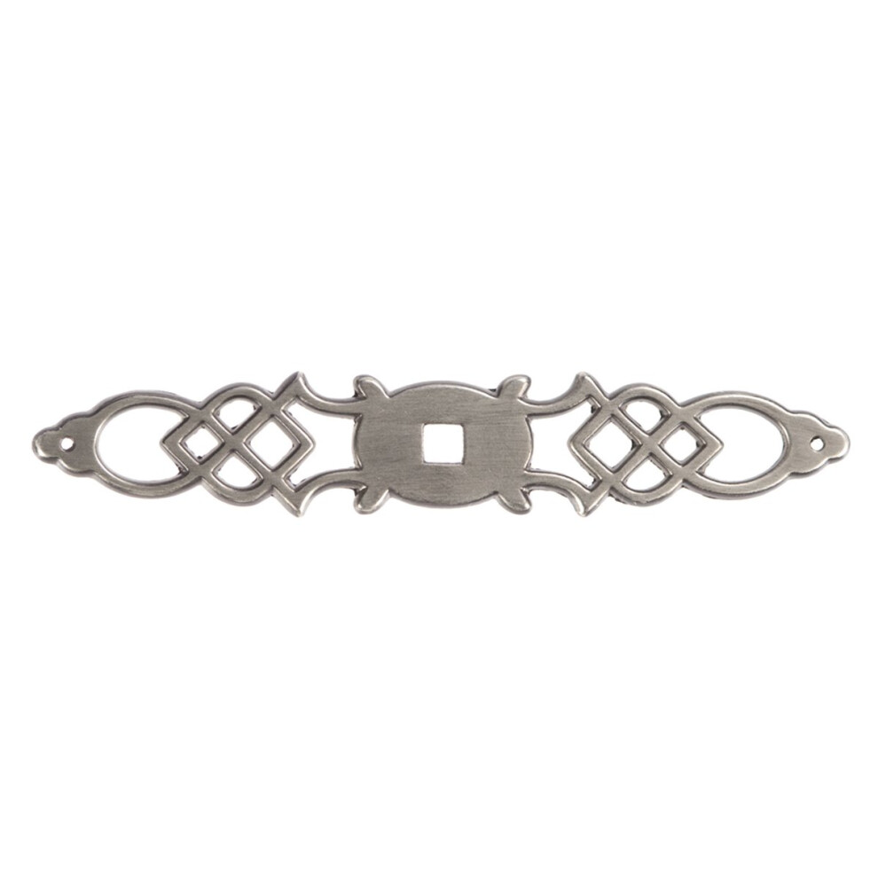 Hickory Hardware P326-ST 5-1/2-Inch Manor House Achterplaat Zilver Steen-image
