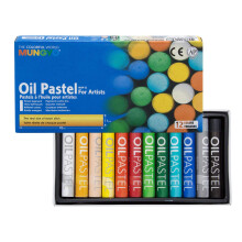 Mungyo Gallery Oljepastell kartong Set med 12 standard - blandade frger