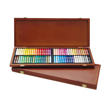 MUNGYO Oliepastelset voor kunstenaars - 72 levendige kleuren in houten doos Smo
