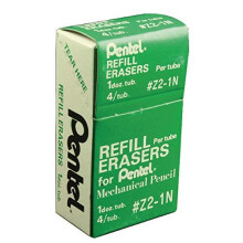 N   hradn    n   plne do mechanickej ceruzky Pentel Z2-1N, balenie 12 trub   c po 4 gum   ch (spolu 48 gum)
