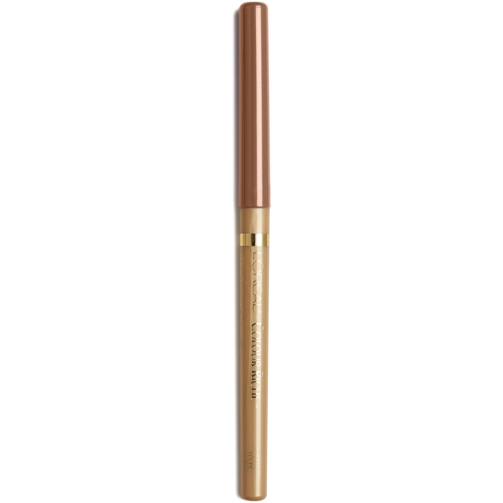New L’oréal Paris L'oreal Paris Colour Riche Lip Liner Pencil Creamy Lip Liner With Omega 3 And Vitamin E 782 Toffee To Be (Warm Deep ) Brown Fps-173083