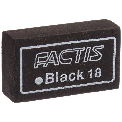 General Pencil Magic Black Eraser 2/Pkg-