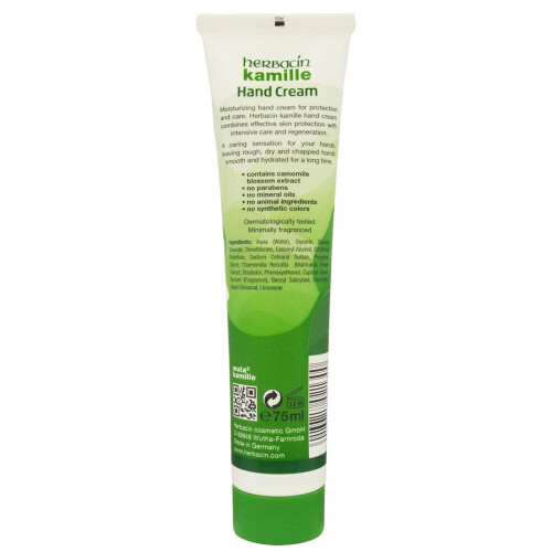 Herbacin Wuta Kamille Κρέμα Χεριών 75ml 1