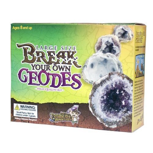 Large Size Break Open Geodes Kit 12 Whole Geodes By Ancient Treasure Adventures