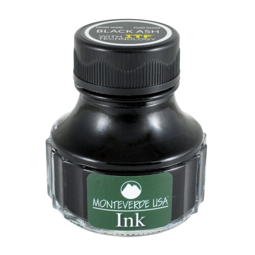 Monteverde USA Μελάνι με Τεχνολογία ITF, 90 ml Μαύρο Ash (G308BK)