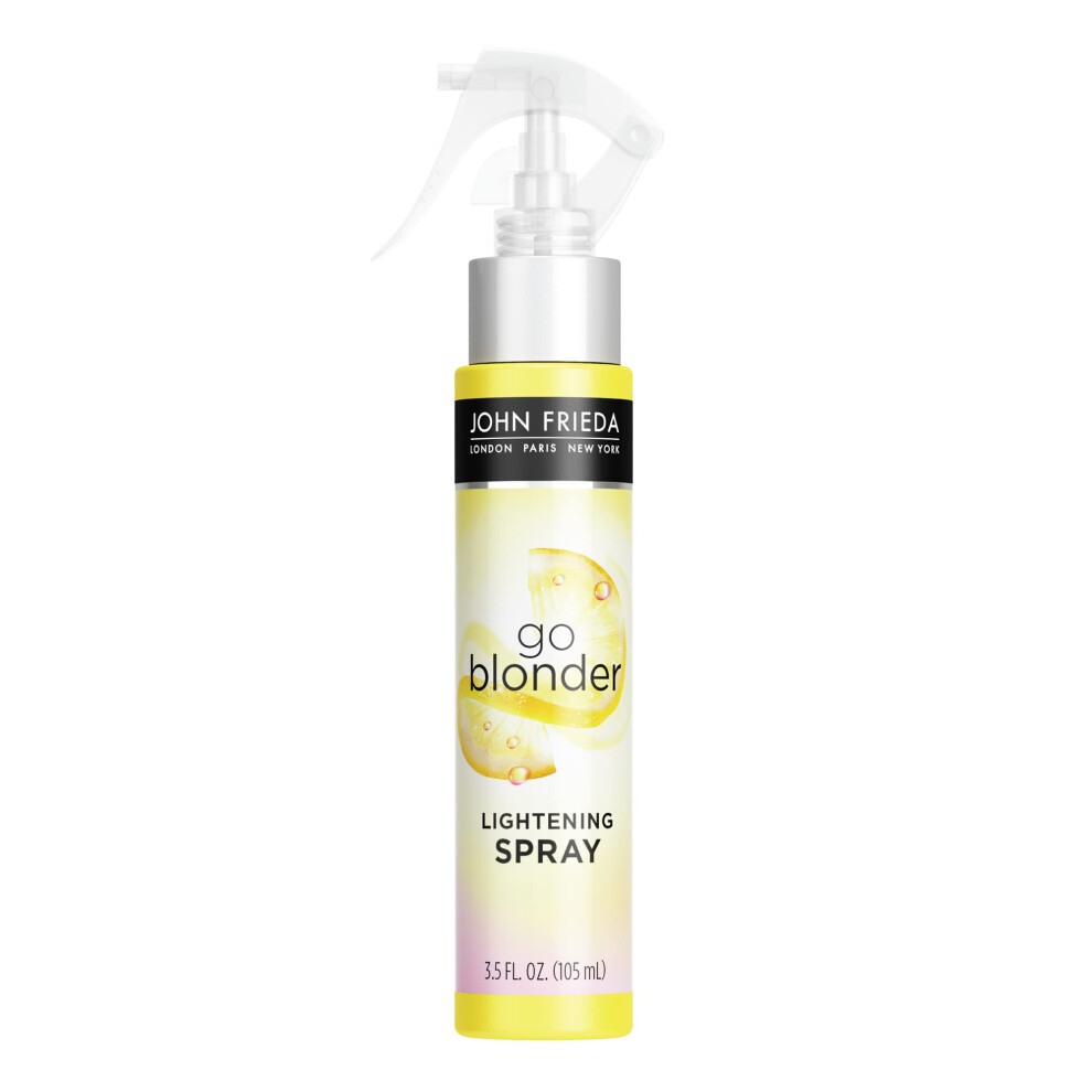 John Frieda Sheer Blonde Go Blonder Lightening Spray  Controlled Hair Lightener to Gradually Lighten Hair  with Citrus and Chamo