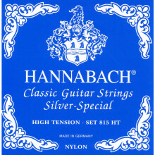 Hannabach 652537 Series 815 Silver Special High Tension Set str   n pre klasick    gitaru - modr
