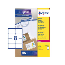 Avery L7165 Self Adhesive Parcel Shipping Labels Laser Printers 8 La