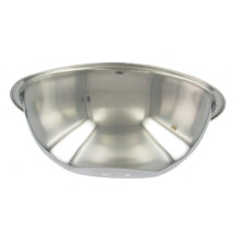 American METALCRAFT Inc. American Metalcraft SSB500 ruostumattomasta terksest valmistettu sekoituskulho 11,5"""" halkaisija hopea 5-kvarttia