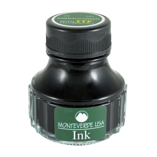 Monteverde USA Μελάνι με Τεχνολογία ITF, 90 ml Σμαραγδί Πράσινο (G308GN)