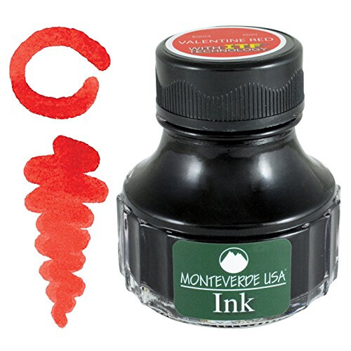 Μελάνι Monteverde USA με Τεχνολογία ITF, 90 ml Κόκκινο της Αγάπης (G308RD) 1