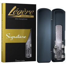 L?gre Reeds - Alto Saxophone Reed Signature Strength 2,75 (ASG2,75) - Prmium szintetikus fafvs Reed