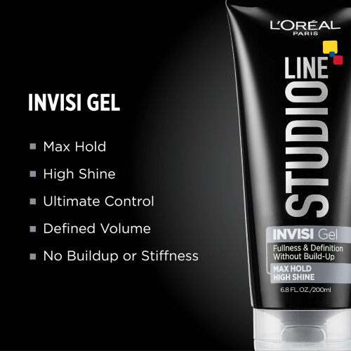 L'Oreal Paris Studio Line INVISI Gel, Ισχυρή Στύση 6.80 oz 1