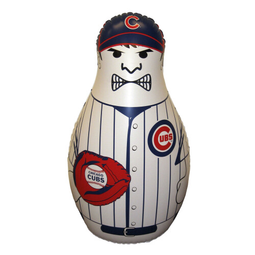 Fremont Die MLB Σακίδιο Χτυπήματος Chicago Cubs, Φουσκωτό, 40" Ψηλό, Χρώματα Ομάδας