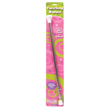 Baton da Twirling Schylling - Baton Metal per Bambini - Estremità in Gomma Colorate Assortite - Dai 3 Anni in Su