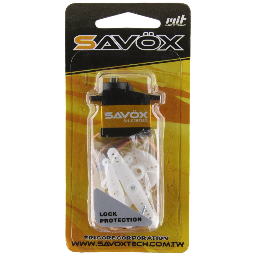 Micro-servo num   rique     engrenages m   talliques super rapides Savox SH-0257MG