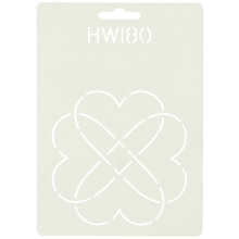 Quiltande skapelser hjrtknut quilt stencil