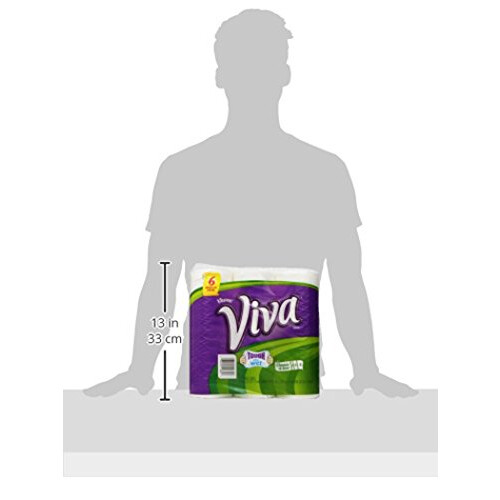 Viva Paper Towels, Choose-A-Size, Regular Roll, 6 Count 2