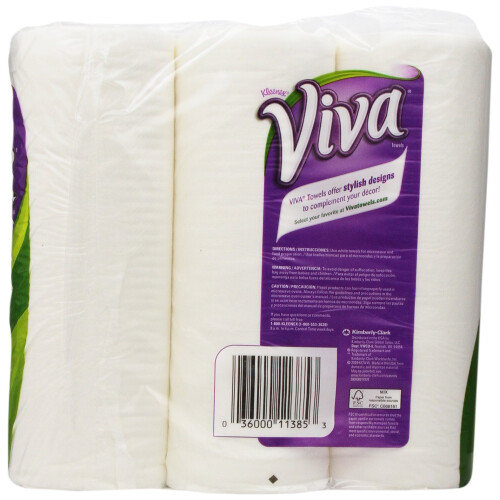 Viva Paper Towels, Choose-A-Size, Regular Roll, 6 Count 1