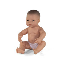 Miniland Asian Boy nouveau-ne poupee Baby Baby 15.75 """" Anatomiquement correct pour les enfants de 10 mois et un corps en vinyle doux plus age fa